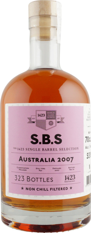 S.B.S 2007 Australia 13yo 55% 700ml