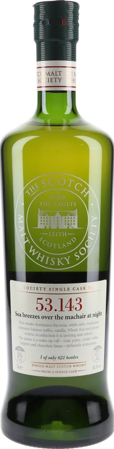 Caol Ila 1993 SMWS 53.143 Sea breezes over the machair at night Refill Sherry Butt 60.5% 700ml