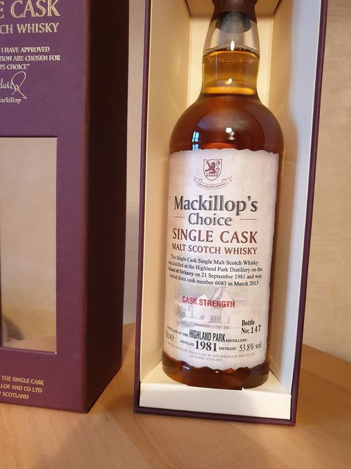 Highland Park 1981 McC Single Cask #6078 World of Whiskies 46% 700ml