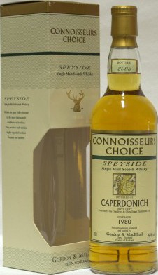 Caperdonich 1980 GM Connoisseurs Choice Refill Sherry Hogsheads 46% 700ml
