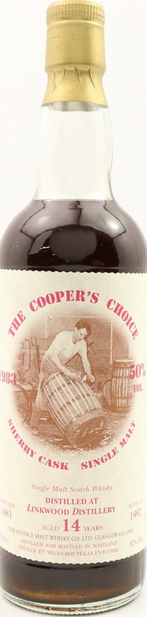 Linkwood 1983 VM The Cooper's Choice First fill sherry Cask 50% 700ml
