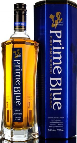 Prime Blue Pure Malt Scotch Whisky Oak Cask 40% 700ml