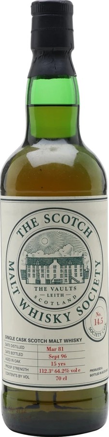 Talisker 1981 SMWS 14.5 Whisky for philosophers 64.2% 700ml