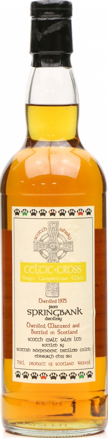 Springbank 1975 ScMS Celtic Cross 46% 700ml