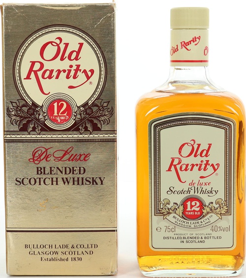 Old Rarity 12yo De Luxe Scotch Whisky 40% 750ml