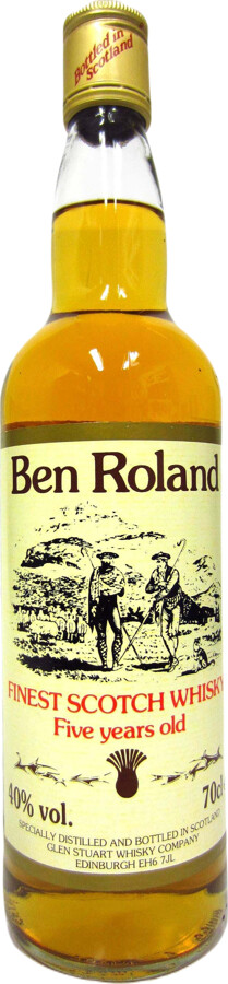 Ben Roland 5yo GSW Finest Scotch Whisky 40% 700ml