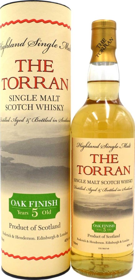 The Torran Highland Single Malt Oak Cask 40% 700ml