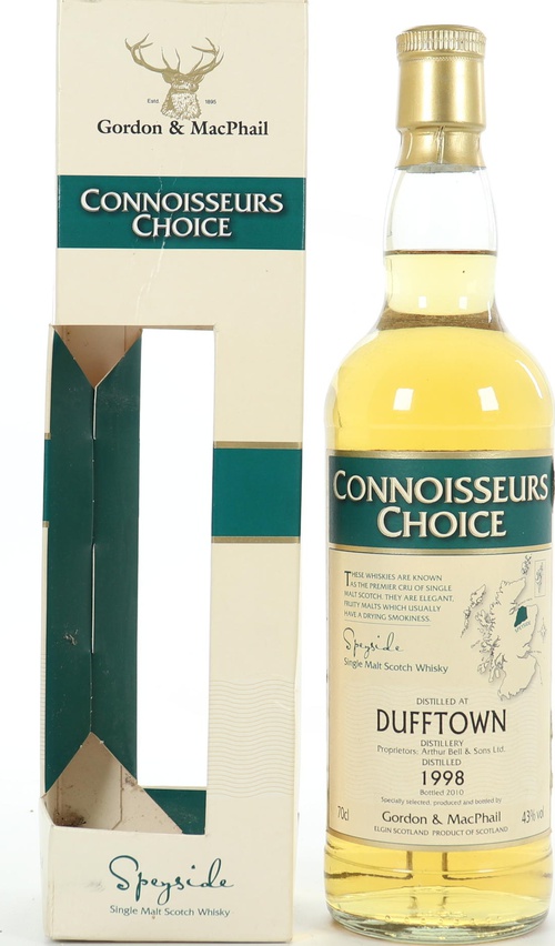 Dufftown 1998 GM Connoisseurs Choice Refill Sherry Hogshead 43% 700ml