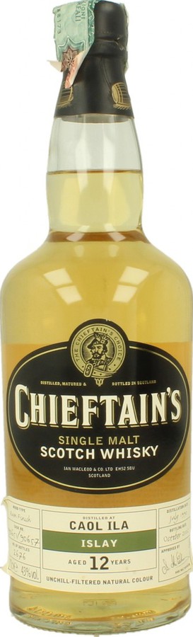 Caol Ila 1990 IM Chieftain's Choice Rum Finish 90651 57 43% 700ml