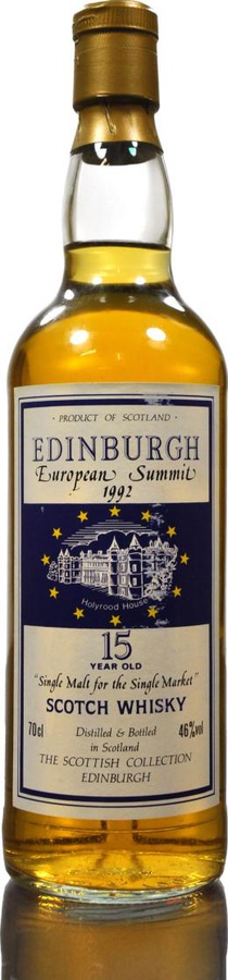 Edinburgh European Summit 1992 The Scottish Collection 46% 700ml