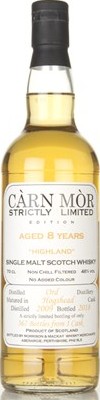 Glen Ord 2009 MMcK Carn Mor Strictly Limited Edition 46% 700ml