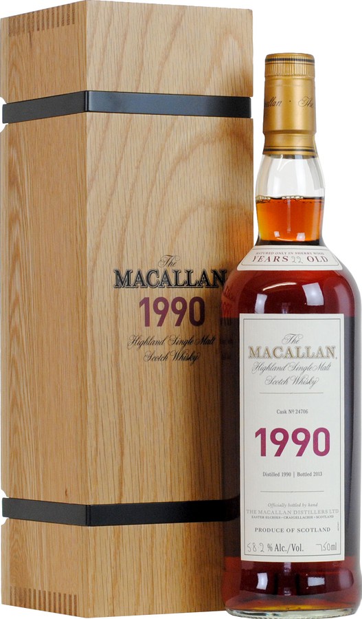 Macallan 1990 Fine & Rare #24706 58.2% 700ml