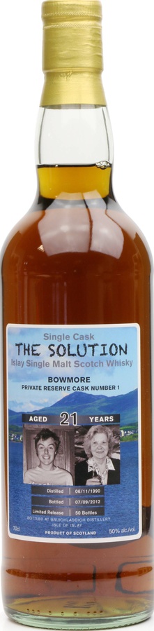 Bowmore 1990 UD The Solution 50% 700ml