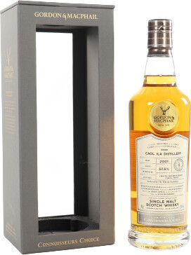 Caol Ila 2001 GM Connoisseurs Choice Single Cask First Fill Bourbon Barrel #308900 The Whisky Exchange 57.6% 700ml