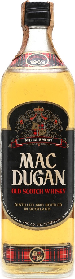 Mac Dugan 1969 Special Reserve 43% 750ml