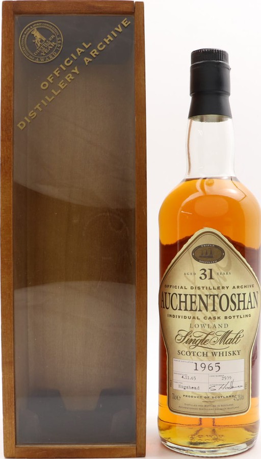 Auchentoshan 1965 Individual Cask Bottling #2509 45.2% 700ml