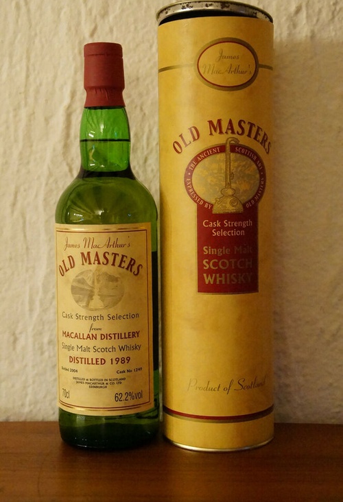 Macallan 1989 JM Old Masters Cask Strength Selection #1249 62.2% 700ml