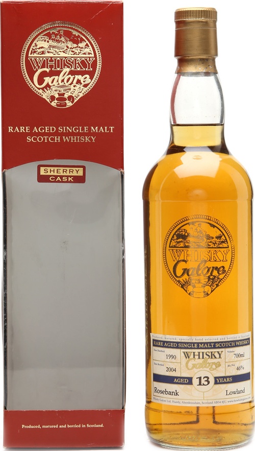 Rosebank 1990 DT Whisky Galore Sherry Cask 46% 700ml