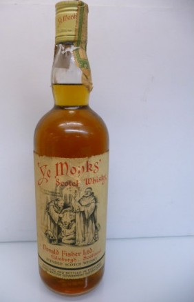 Ye Monks Blended Scotch Whisky Arturo Soria Madrid 40% 700ml