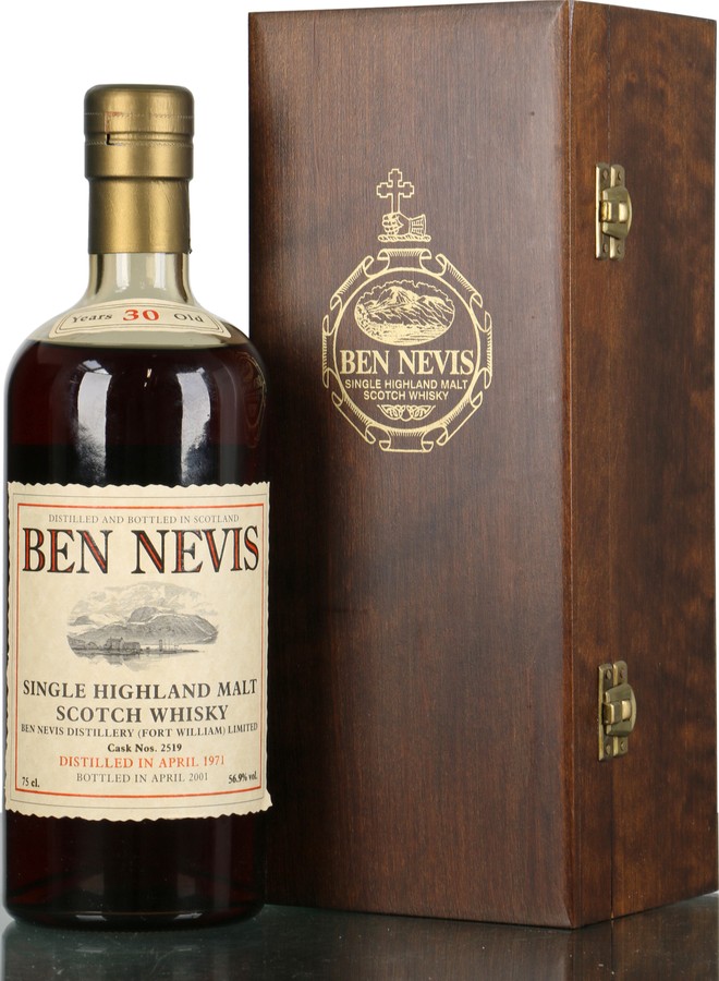 Ben Nevis 1971 #2519 56.9% 750ml