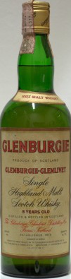 Glenburgie 5yo Glenburgie-Glenlivet Imp. P. Soffiantino Genova Italy 40% 750ml