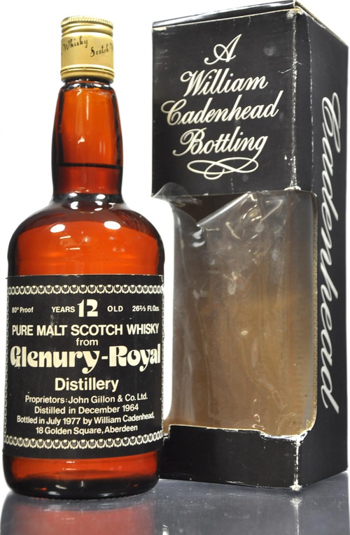 Glenury Royal 1964 CA Dumpy Bottle 46% 750ml