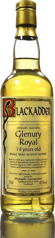 Glenury Royal 14yo BA Distillery Selection 43% 700ml