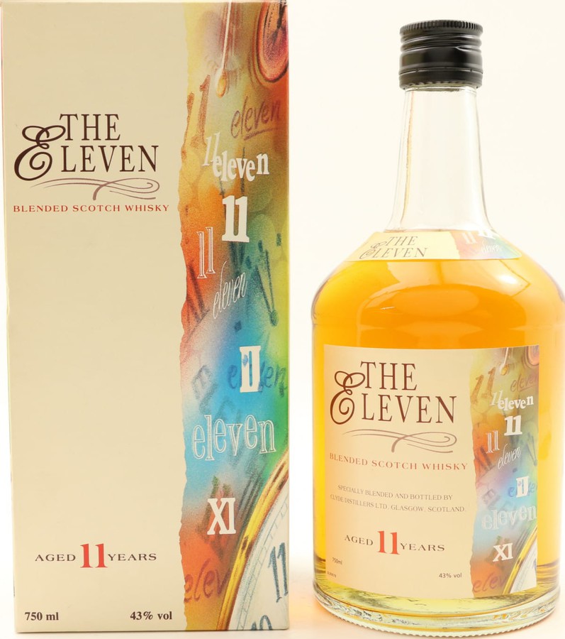 The Eleven 11yo Blended Scotch Whisky 43% 750ml
