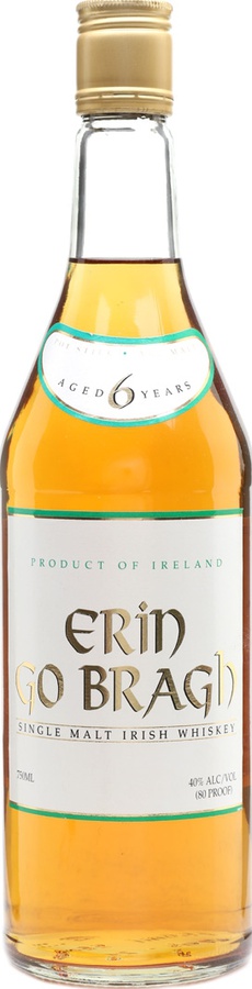 Erin Go Bragh 6yo Single Malt Irish Whisky 40% 750ml