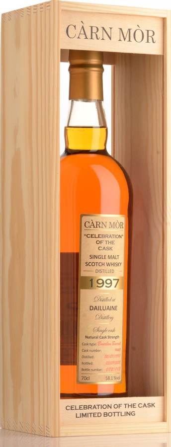 Dailuaine 1997 MMcK Carn Mor Celebration of the Cask Bourbon Barrel #9448 58.1% 700ml