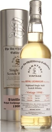 Royal Lochnagar 1998 SV The Un-Chillfiltered Collection 618 + 619 46% 700ml