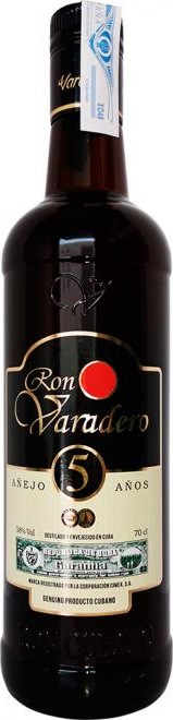 Ron Varadero Cuba Anejo Reserve 5yo 38% 700ml