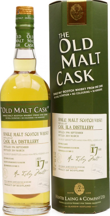 Caol Ila 1996 HL The Old Malt Cask Refill Hogshead 50% 700ml