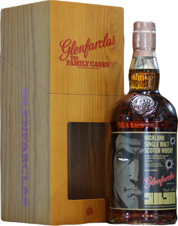 Glenfarclas 2009 Golgo 13 Hideo Yamaoka 1st fill sherry butt #2181 60.9% 700ml