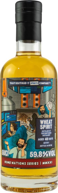 Circumstantial Wheat Spirit Batch 1 TBWC Home Nations Series Mmxxi 59.8% 500ml