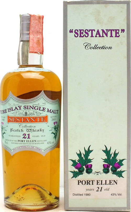 Port Ellen 1980 SS Sestante Collection 43% 700ml