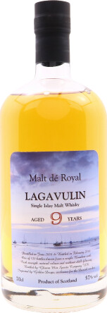 Lagavulin 2008 GlMo Malt de Royal Bourbon Cask Golden Drops 57% 700ml
