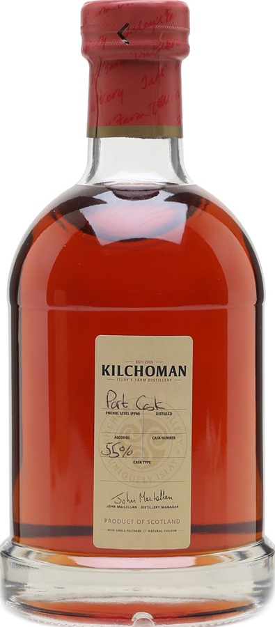 Kilchoman Port Cask Pre Bottling Sample 55% 700ml