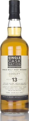 Cooley 2002 JWC Single Cask Nation Refill Oloroso Sherry Butt #200201 54.8% 750ml