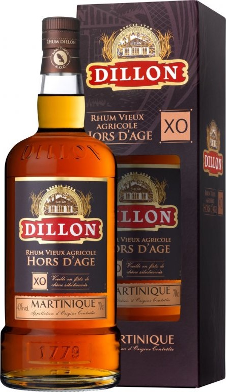 Dillon XO Vieux Agricole Hors D'age 43% 700ml