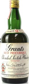 Grant's 12yo Best Procurable 43% 750ml
