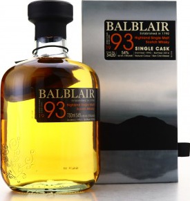Balblair 1993 Single Cask Ex-Bourbon Barrel #3420 Liquor Depot Inc 54% 750ml
