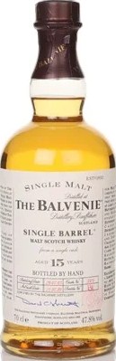 Balvenie 15yo Single Barrel #3312 47.8% 700ml