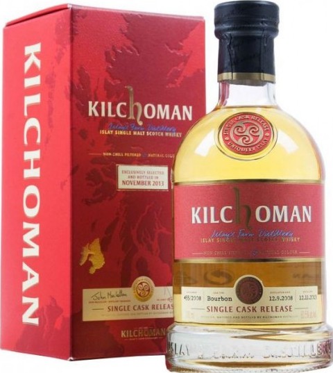 Kilchoman 2008 Single Cask for Plumpjack Wine & Spirits Bourbon 248/2008 60.4% 750ml