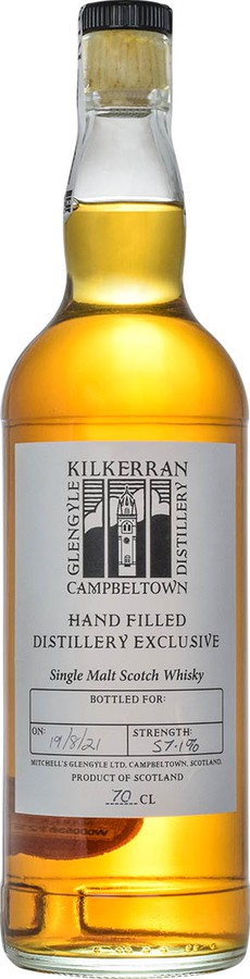 Kilkerran Hand Filled Distillery Exclusive 57.1% 200ml