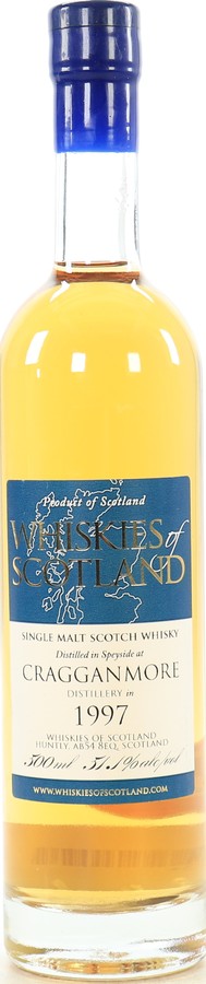 Glentauchers 1997 SMD Whiskies of Scotland 54.3% 500ml