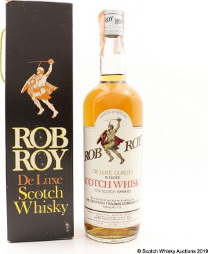 Rob Roy De Luxe Quality Blended Scotch Whisky 43% 750ml