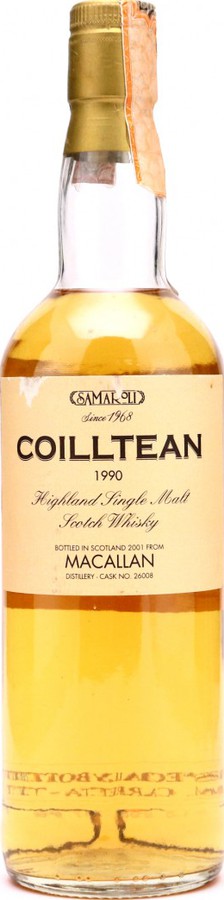 Macallan 1990 Sa Coilltean #26008 45% 700ml