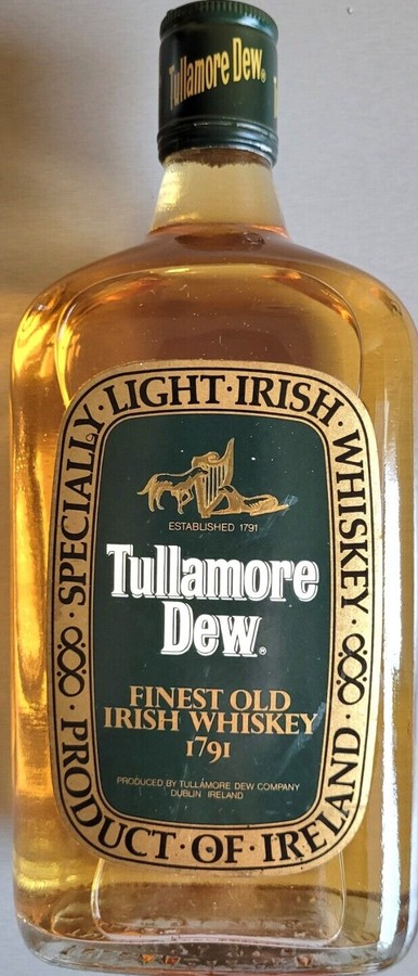 Tullamore Dew Finest Old Irish Whisky 1791 Specially Light Irish Whisky 40% 700ml
