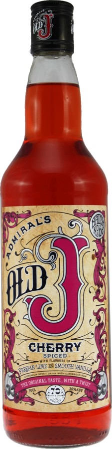 Admiral's Old J Cherry Spiced 35% 700ml
